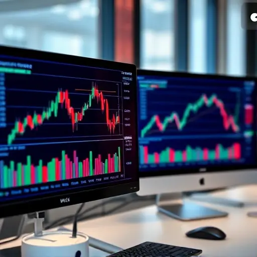 Google Finance AI app interface showing real-time trading analytics
